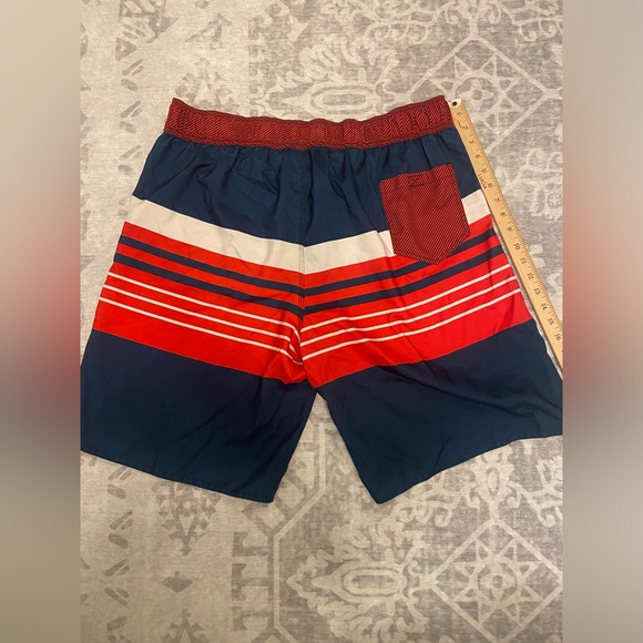 BUDWEISER Beer Board Shorts Unlined Swimming Trunks 2016 Red Blue Men's Size 2XL - Picture 4 of 5